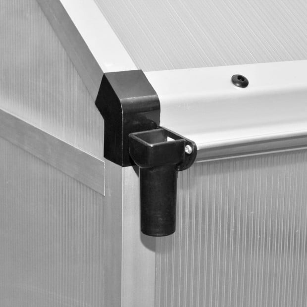 Reinforced Aluminium Greenhouse With Base Frame 4.6 M Image 8