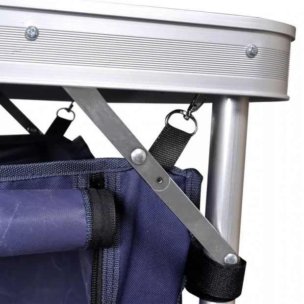 Foldable Camping Cupboard With Aluminium Frame Image 3