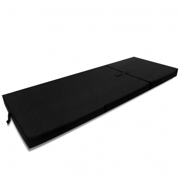Trifold Foam Mattress 190 X 70 X 9 Cm Black Image 3