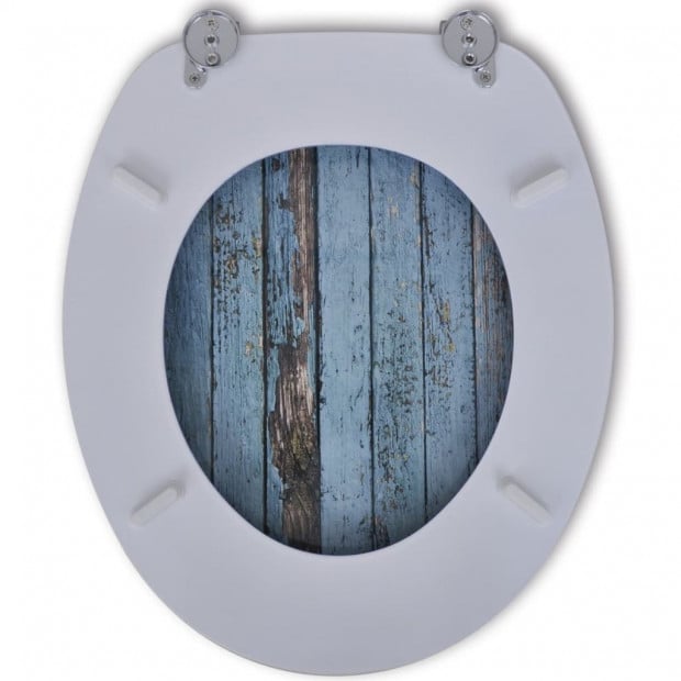 Toilet Seats With Hard Close Lids Mdf Old Wood Image 3