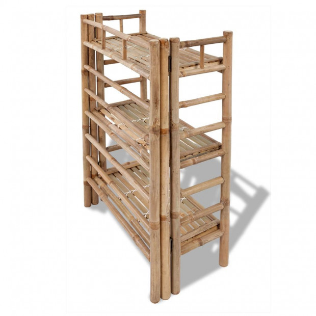 3-tier Bamboo Plant Rack Image 4