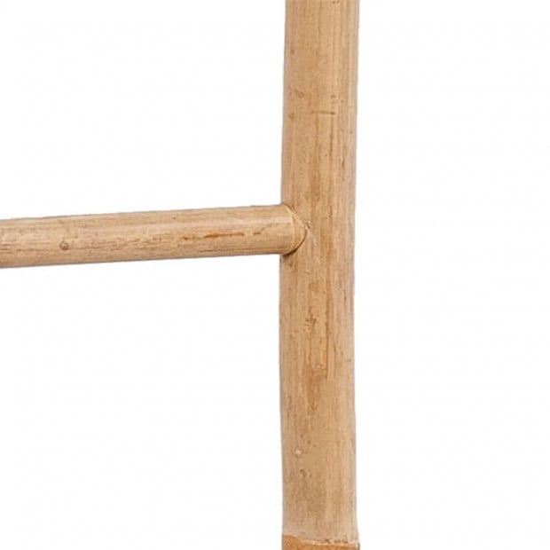 Bamboo Towel Ladder With 6 Rungs Image 4