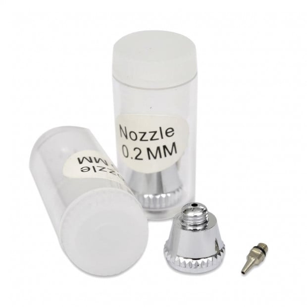 Airbrush Set 0.2 / 0.3 / 0.5 Mm Nozzles Image 6