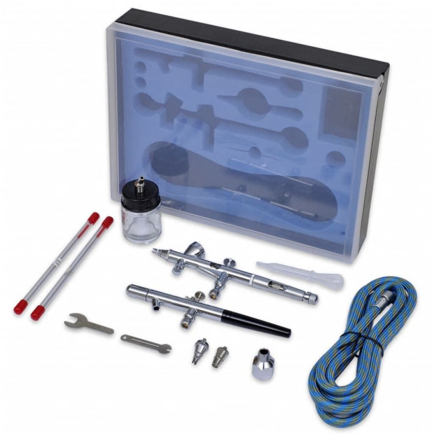 Airbrush Set With 2 Spray Guns Image 4