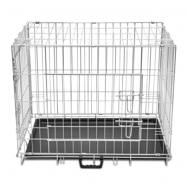 Foldable Metal Dog Bench M Image 2