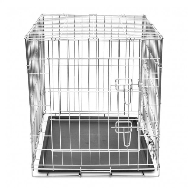 Foldable Metal Dog Bench M Image 3