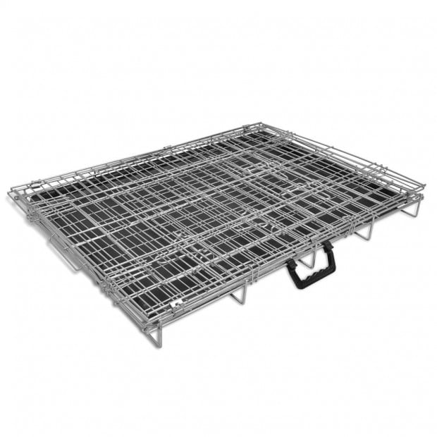 Foldable Metal Dog Bench M Image 5