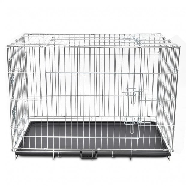 Foldable Metal Dog Bench Xl Image 2