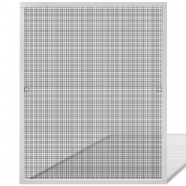 White Insect Screen For Windows 80 X 100 Cm Image 2