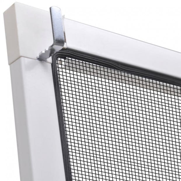 White Insect Screen For Windows 80 X 100 Cm Image 5