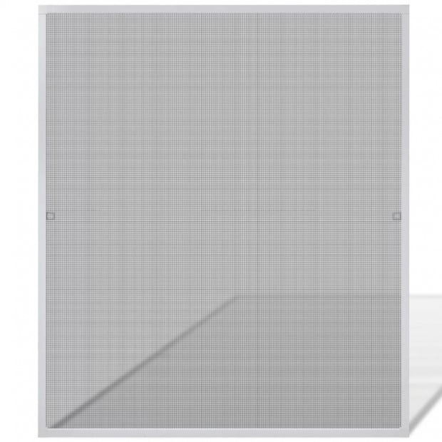 White Insect Screen For Windows 120 X 140 Cm Image 2
