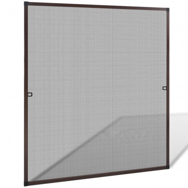 Brown Insect Screen For Windows 120 X 140 Cm