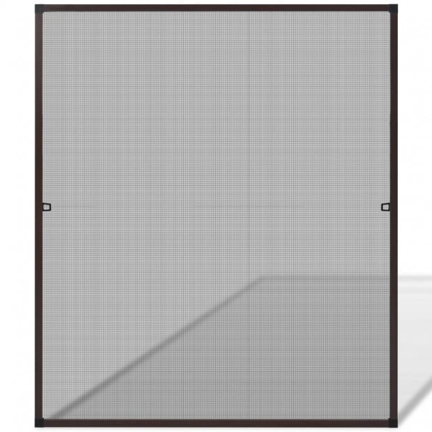 Brown Insect Screen For Windows 120 X 140 Cm Image 2
