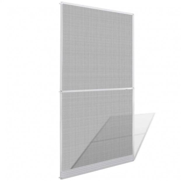White Hinged Insect Screen For Doors 120 X 240 Cm