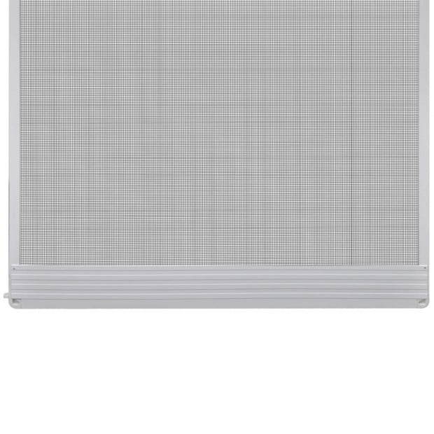 White Hinged Insect Screen For Doors 120 X 240 Cm Image 3
