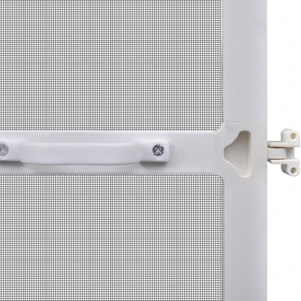 White Hinged Insect Screen For Doors 120 X 240 Cm Image 6