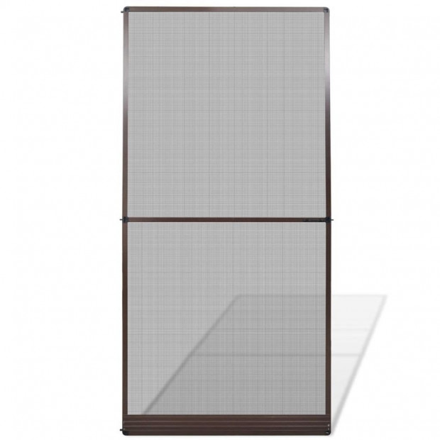 Brown Hinged Insect Screen For Doors 120 X 240 Cm Image 2