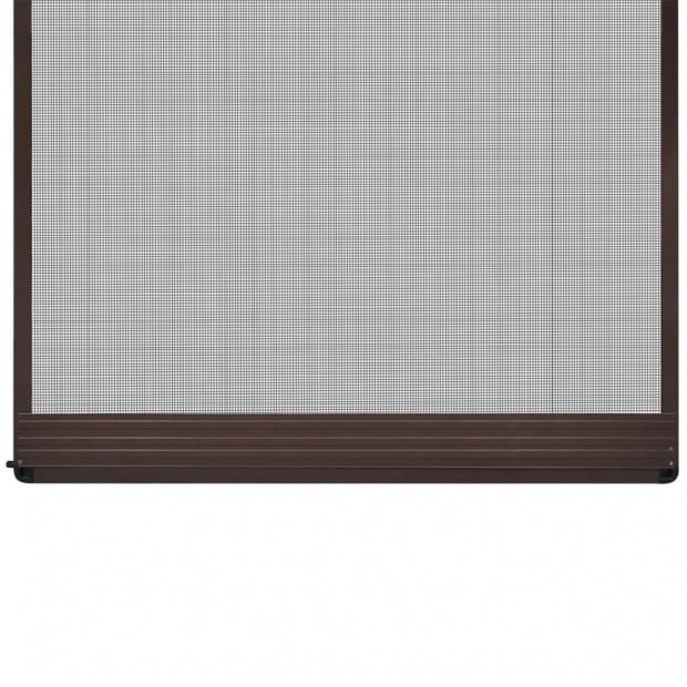 Brown Hinged Insect Screen For Doors 120 X 240 Cm Image 3