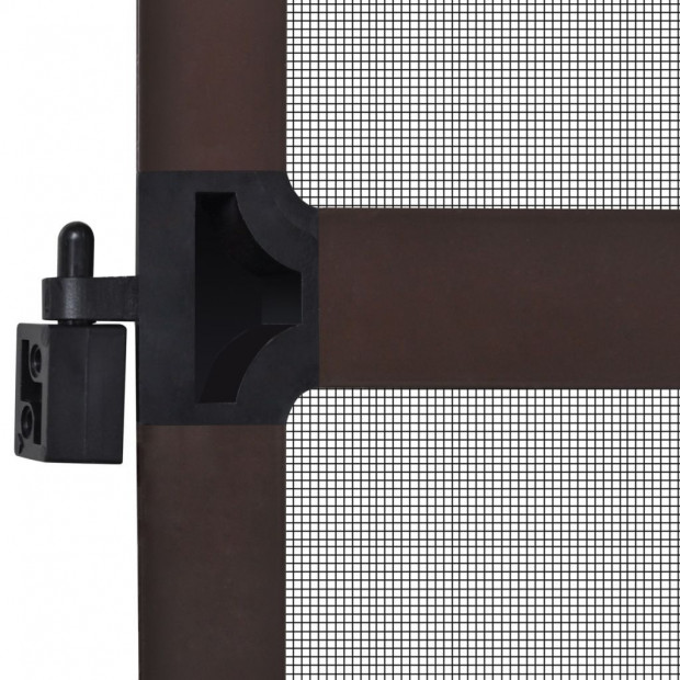 Brown Hinged Insect Screen For Doors 120 X 240 Cm Image 7