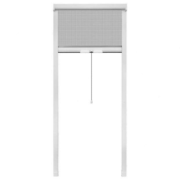 White Roll Down Insect Screen For Windows 60 x 150 Cm