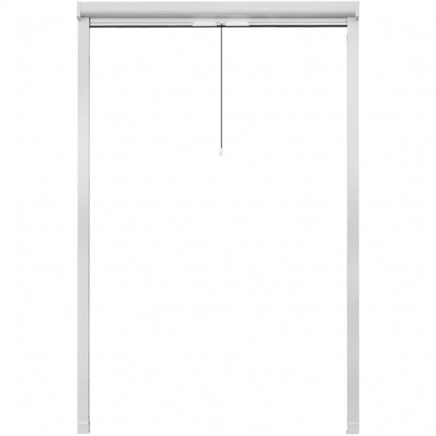 White Roll Down Insect Screen For Windows 120 X 170 Cm Image 3