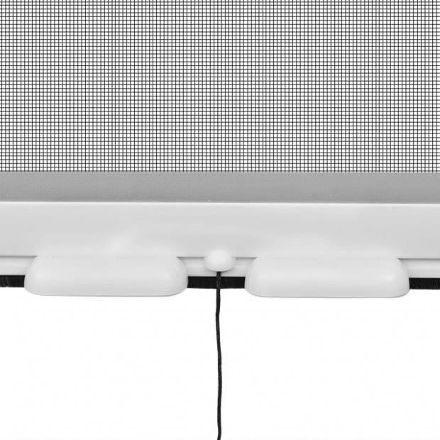 White Roll Down Insect Screen For Windows 140 X 170 Cm Image 4