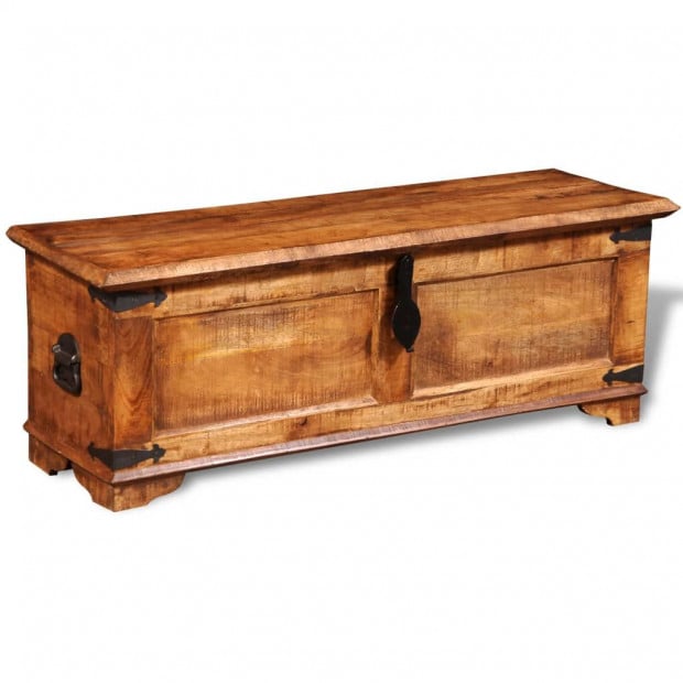 Storage Chest Rough Mango Wood Image 6