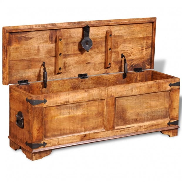 Storage Chest Rough Mango Wood Image 7