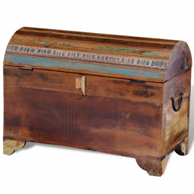 Reclaimed Storage Chest Solid Wood Image 6