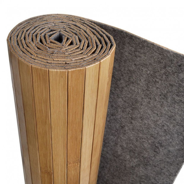 Room Divider Bamboo Natural 250x165 Cm Image 4