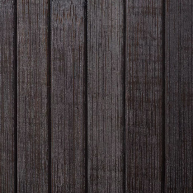 Room Divider Bamboo Dark Brown 250x165 Cm Image 2