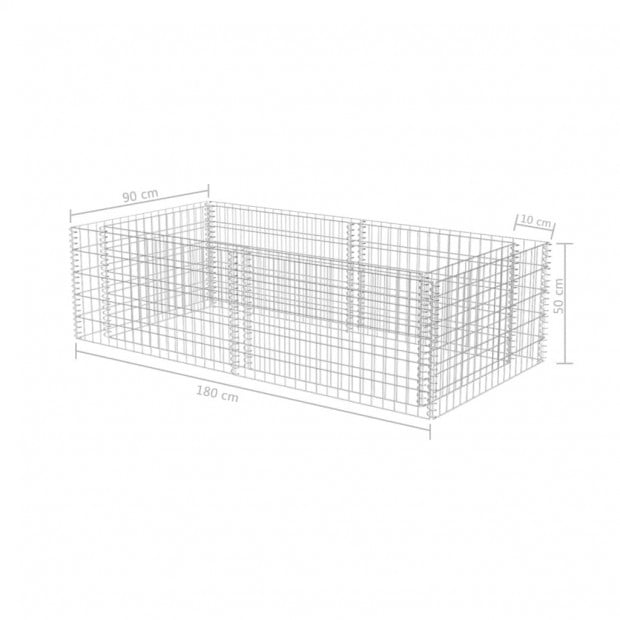 Gabion Planter 180x90x50 Cm Image 7