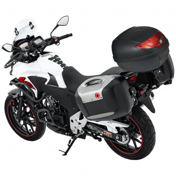 Motorbike Top Case 36 L For Single Helmet- Black Image 3