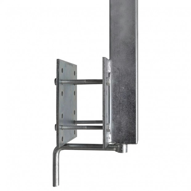 Boat Trailer Double Wheel Bow Support Set Of 2 59 - 84 Cm Image 2