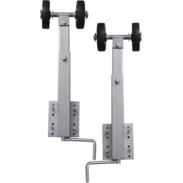 Boat Trailer Double Roller Bow Support Set Of 2 59-84 Cm Image 3