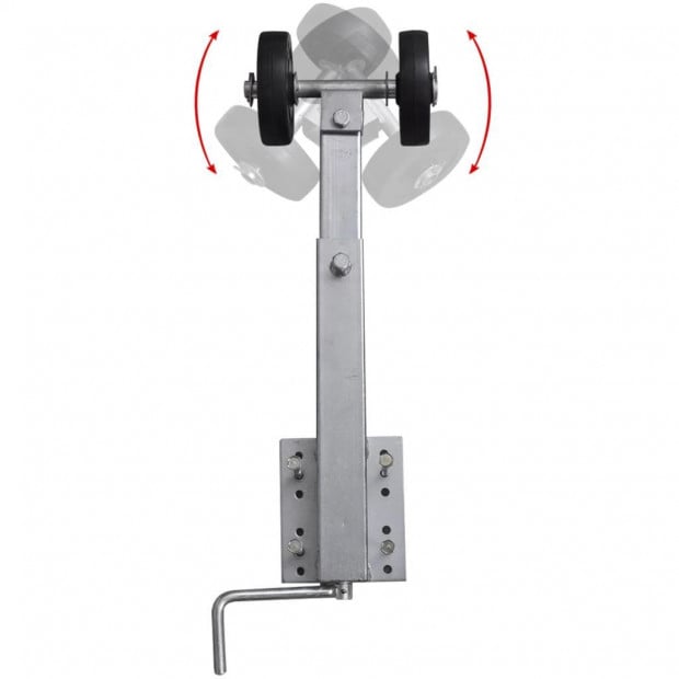 Boat Trailer Double Roller Bow Support Set Of 2 59-84 Cm Image 5