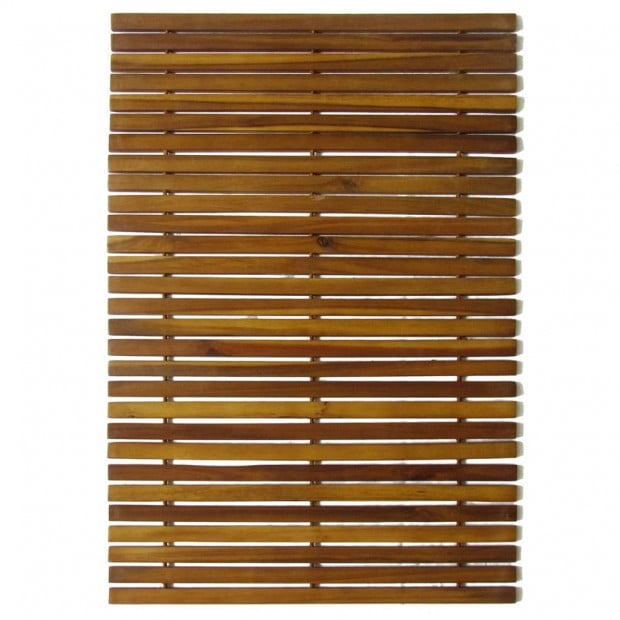 3 Pcs Acacia Bath Mat 80 X 50 Cm Image 2