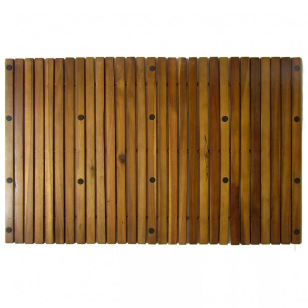 3 Pcs Acacia Bath Mat 80 X 50 Cm Image 4