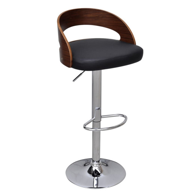 Bar Stools 2 Pcs Bent Wood Image 2