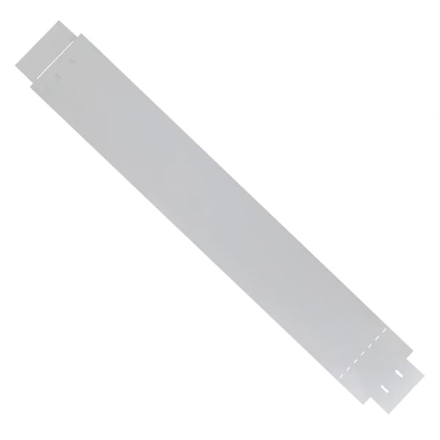 Set Of 10 Flexible Lawn Fence Galvanised Steel 100 X 14 Cm Image 3