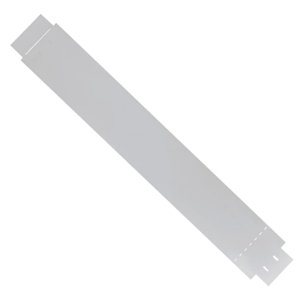 Set Of 15 Flexible Lawn Fence Galvanised Steel 100 X 14 Cm Image 3