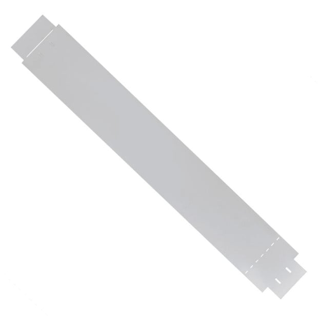 Set Of 20 Flexible Lawn Fence Galvanised Steel 100 X 14 Cm Image 3