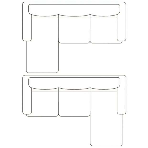 Sectional Sofa 3-seater Artificial Leather White Image 8
