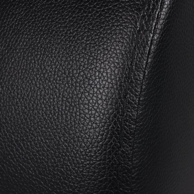 Recliner 2-seat Artificial Leather Black Image 2