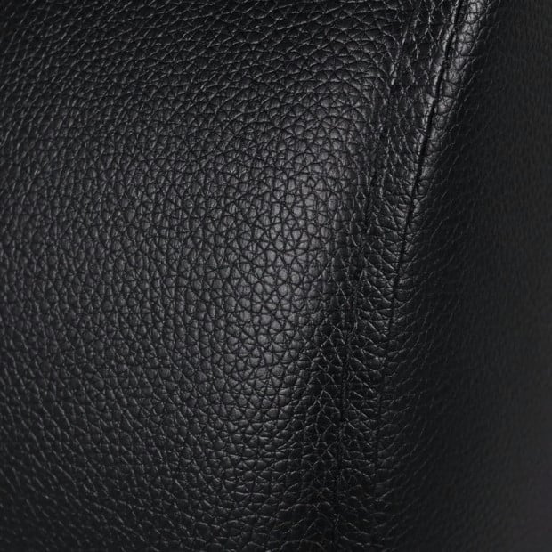 Recliner 3-seat Artificial Leather Black Image 2