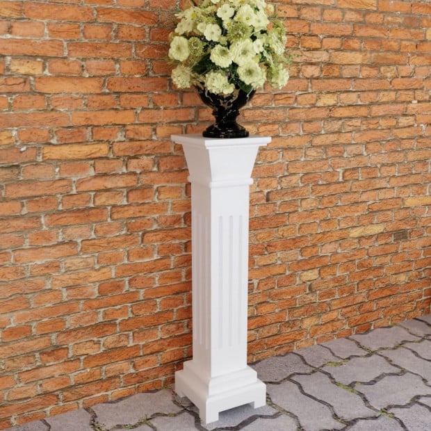 Classic Square Pillar Plant Stand Mdf Image 3