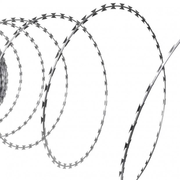 Bto-22 Concertina Nato Razor Wire Galvanised Steel 150 M
