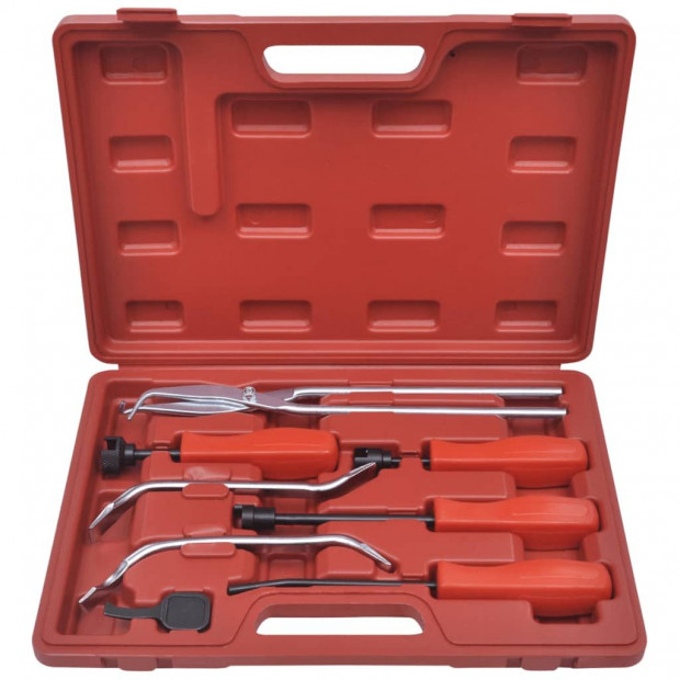 8 Pcs Drum Brake Service Tool Kit/spring Installer & Remover Image 2
