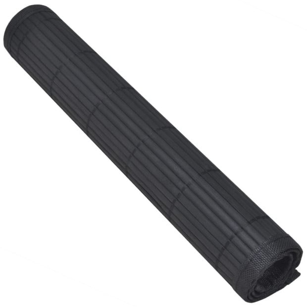 6 Bamboo Placemats 30 X 45 Cm Black Image 3