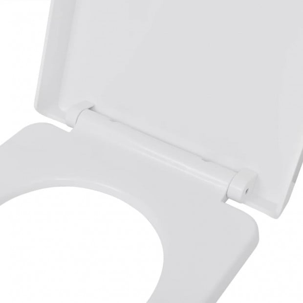 Soft-close Toilet Seat With Quick-release Design White Square Image 5